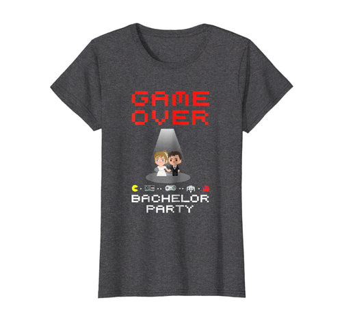 Funny shirts V-neck Tank top Hoodie sweatshirt usa uk au ca gifts for Groom Game Over Bachelor Party Funny Gamer Tshirt Gifts 1576448