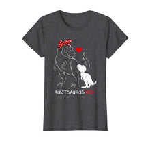 Load image into Gallery viewer, Auntsaurus Rex T-Shirt Funny Auntie Dinosaur Gifts Tshirt
