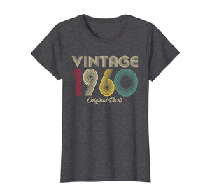 Funny shirts V-neck Tank top Hoodie sweatshirt usa uk au ca gifts for Vintage 1960 T-Shirt Original Parts Men Women - Birthday 2104783