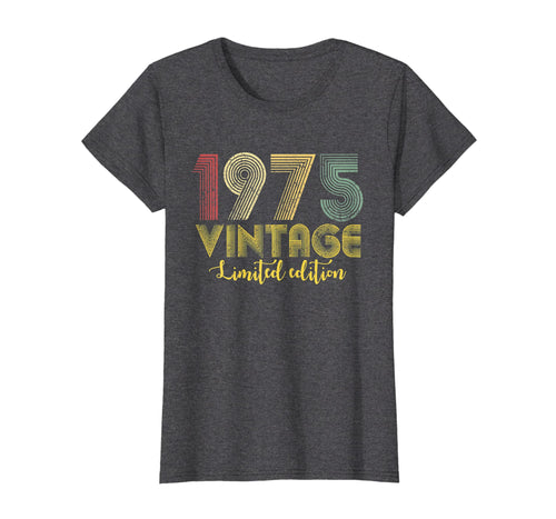 Funny shirts V-neck Tank top Hoodie sweatshirt usa uk au ca gifts for Vintage 1975 T-Shirt Born in 1975 Retro 44th Birthday Gifts 1316325