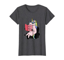 Load image into Gallery viewer, Unicorn T Shirt Believe In Yourself Motivational Book Lovers

