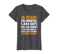 Load image into Gallery viewer, Funny shirts V-neck Tank top Hoodie sweatshirt usa uk au ca gifts for 16th Birthday Countdown 16 Years Old Being Awesome T-Shirt 2473734
