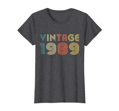 Funny shirts V-neck Tank top Hoodie sweatshirt usa uk au ca gifts for Retro Vintage 1989 TShirt 30th Birthday Gifts 30 Years Old 2779644