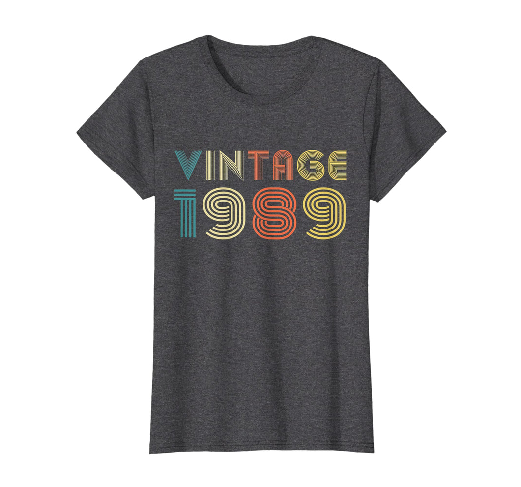 Funny shirts V-neck Tank top Hoodie sweatshirt usa uk au ca gifts for Retro Vintage 1989 TShirt 30th Birthday Gifts 30 Years Old 2779644