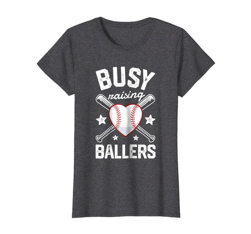 Funny shirts V-neck Tank top Hoodie sweatshirt usa uk au ca gifts for Busy Raising Ballers T shirt Baseball Women Mom Funny Gifts 2902820