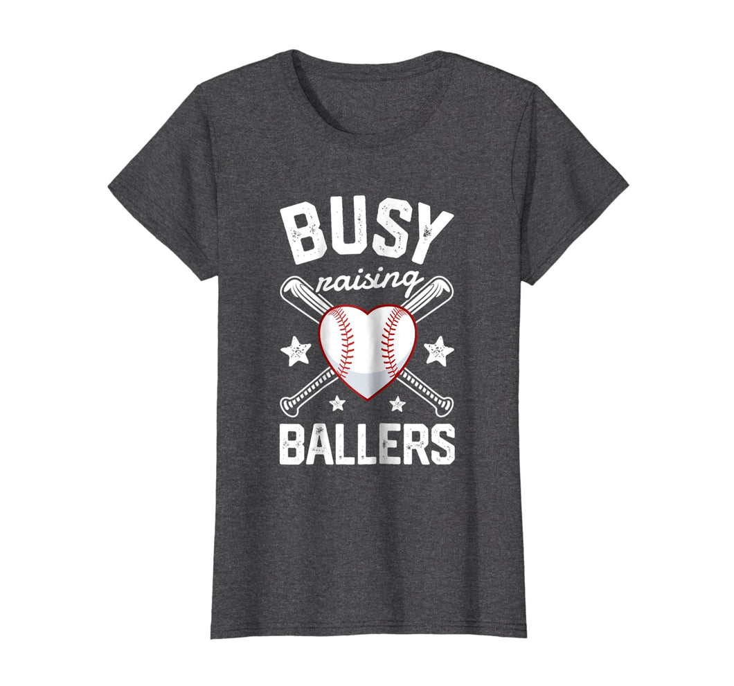 Funny shirts V-neck Tank top Hoodie sweatshirt usa uk au ca gifts for Busy Raising Ballers T shirt Baseball Women Mom Funny Gifts 2902820