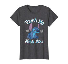 Load image into Gallery viewer, Funny shirts V-neck Tank top Hoodie sweatshirt usa uk au ca gifts for Stitch Touch Me And I Will Bite You Funny shirt for fans 3630803
