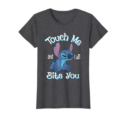 Funny shirts V-neck Tank top Hoodie sweatshirt usa uk au ca gifts for Stitch Touch Me And I Will Bite You Funny shirt for fans 3630803