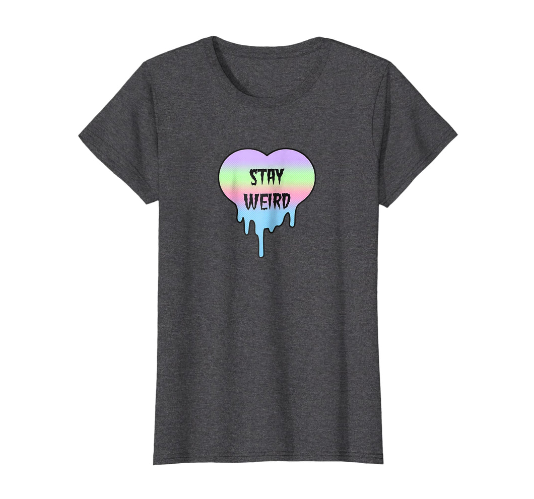 Pastel Goth Tee Shirts, Stay Weird Tshirt Gifts