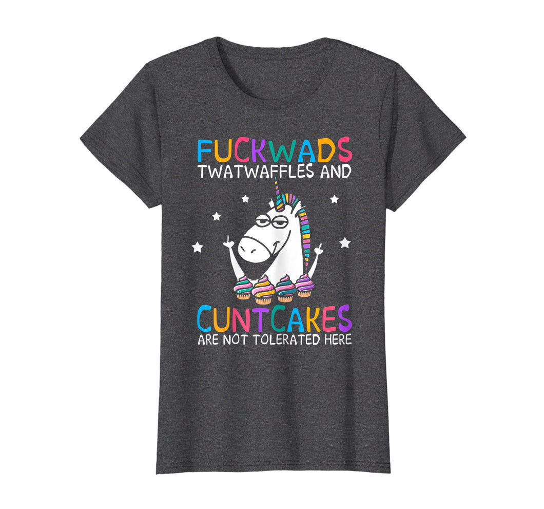 Funny shirts V-neck Tank top Hoodie sweatshirt usa uk au ca gifts for Fuckwads Twatwaffles And Cuntcakes Are Not Tolerated Here 3201951