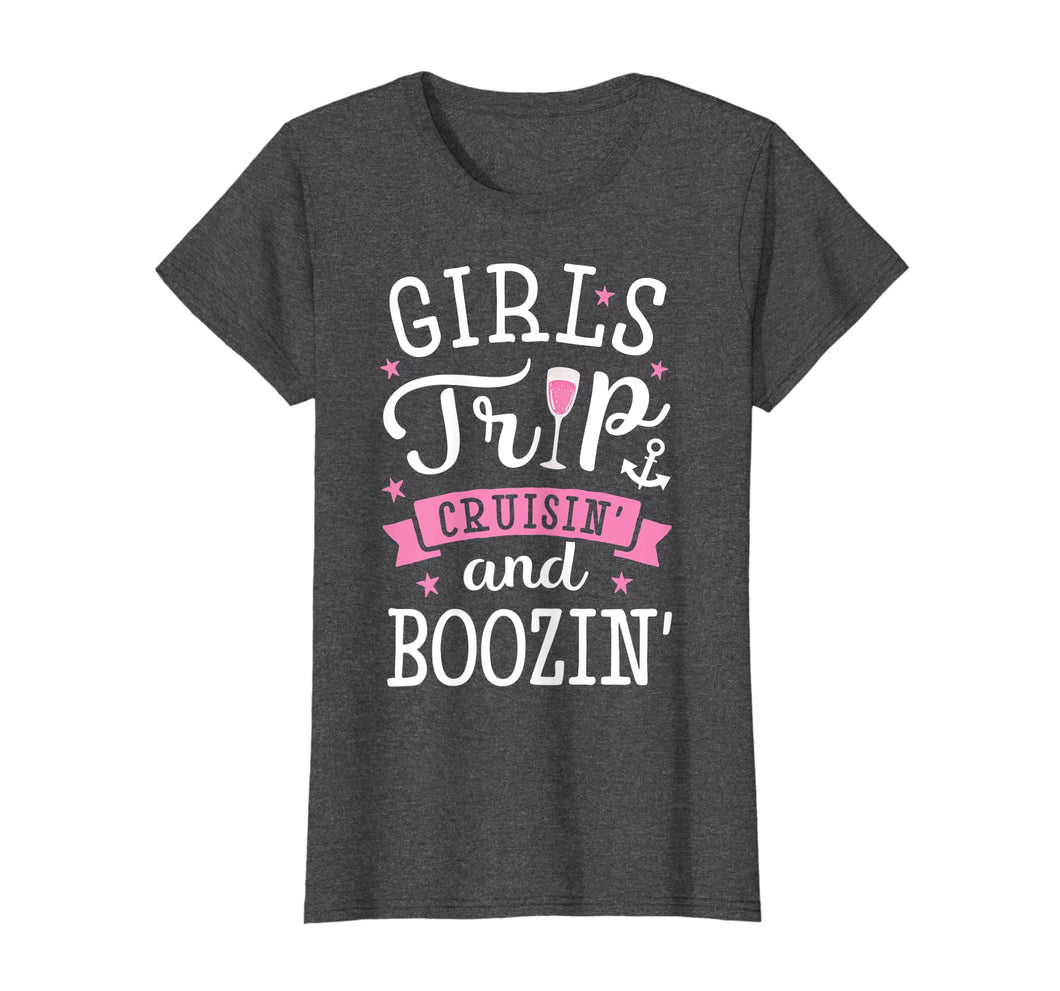 Funny shirts V-neck Tank top Hoodie sweatshirt usa uk au ca gifts for Girls Trip Cruisin and Boozin T shirt Cruise Drinking Women 945383