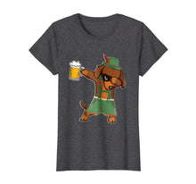 Load image into Gallery viewer, Funny shirts V-neck Tank top Hoodie sweatshirt usa uk au ca gifts for Dachshund Dog Oktoberfest Lederhosen Dabbing Beer Fun Tshirt 583363
