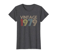 Load image into Gallery viewer, Funny shirts V-neck Tank top Hoodie sweatshirt usa uk au ca gifts for 40th Birthday Gift Idea Vintage 1979 T-Shirt Distressed 1314370
