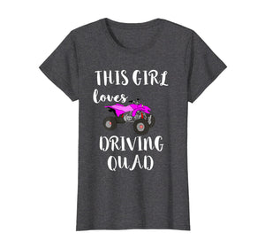 Funny shirts V-neck Tank top Hoodie sweatshirt usa uk au ca gifts for This Girl Loves Driving Quad ATV Four Wheeler Bikes T-Shirt 398997