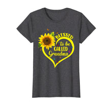 Load image into Gallery viewer, Funny shirts V-neck Tank top Hoodie sweatshirt usa uk au ca gifts for Blessed To Be Called Grandma Sunflower Tshirt 533732
