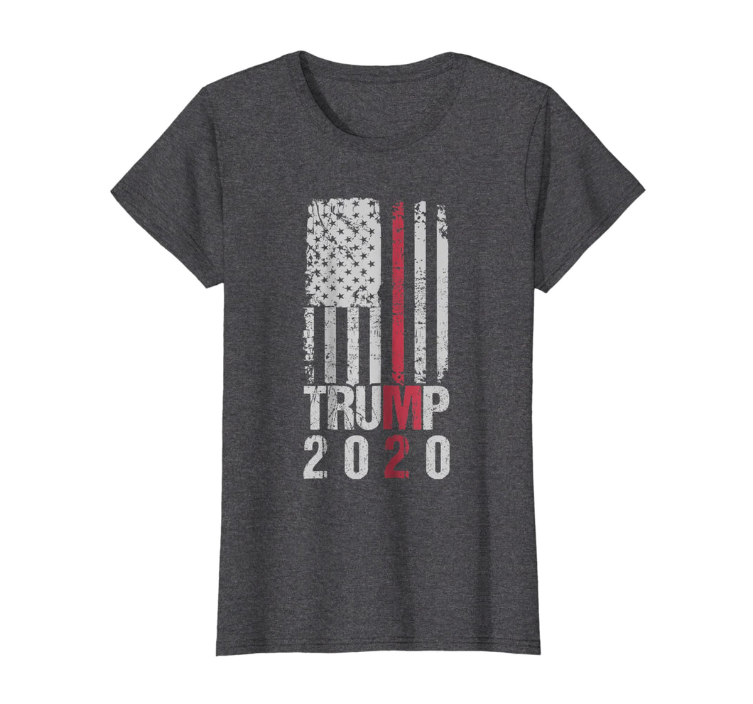 Funny shirts V-neck Tank top Hoodie sweatshirt usa uk au ca gifts for Trump 2020 T Shirt - Thin Red Line Firefighter Trump Support 1529376