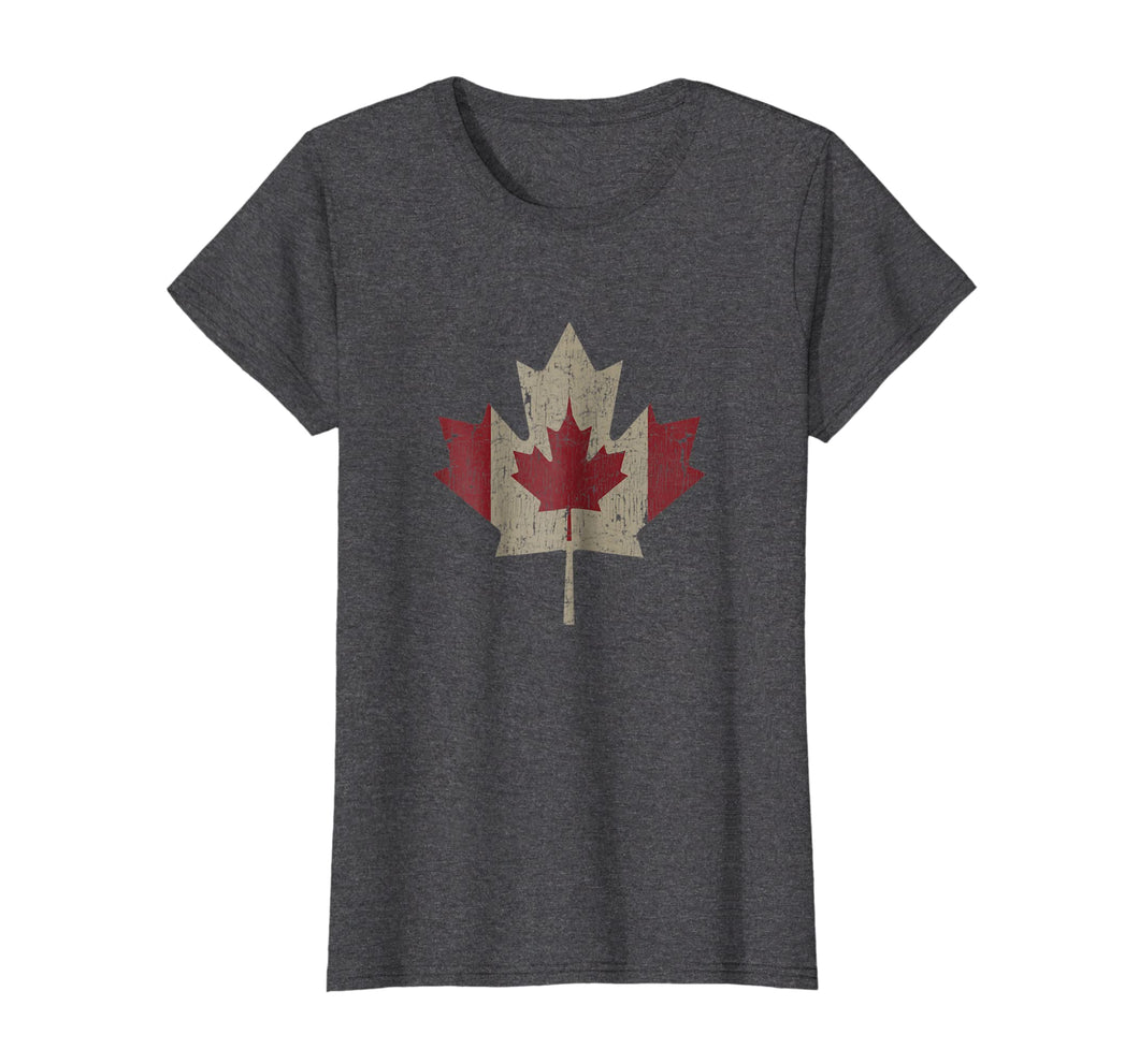Funny shirts V-neck Tank top Hoodie sweatshirt usa uk au ca gifts for Vintage Canada Flag Shirt Maple Leaf Canadian Pride T-Shirt 750382