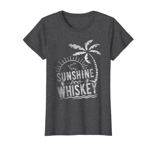 Funny shirts V-neck Tank top Hoodie sweatshirt usa uk au ca gifts for Sunshine And Whiskey T Shirt Cute Men And Women Summer Gifts 349358