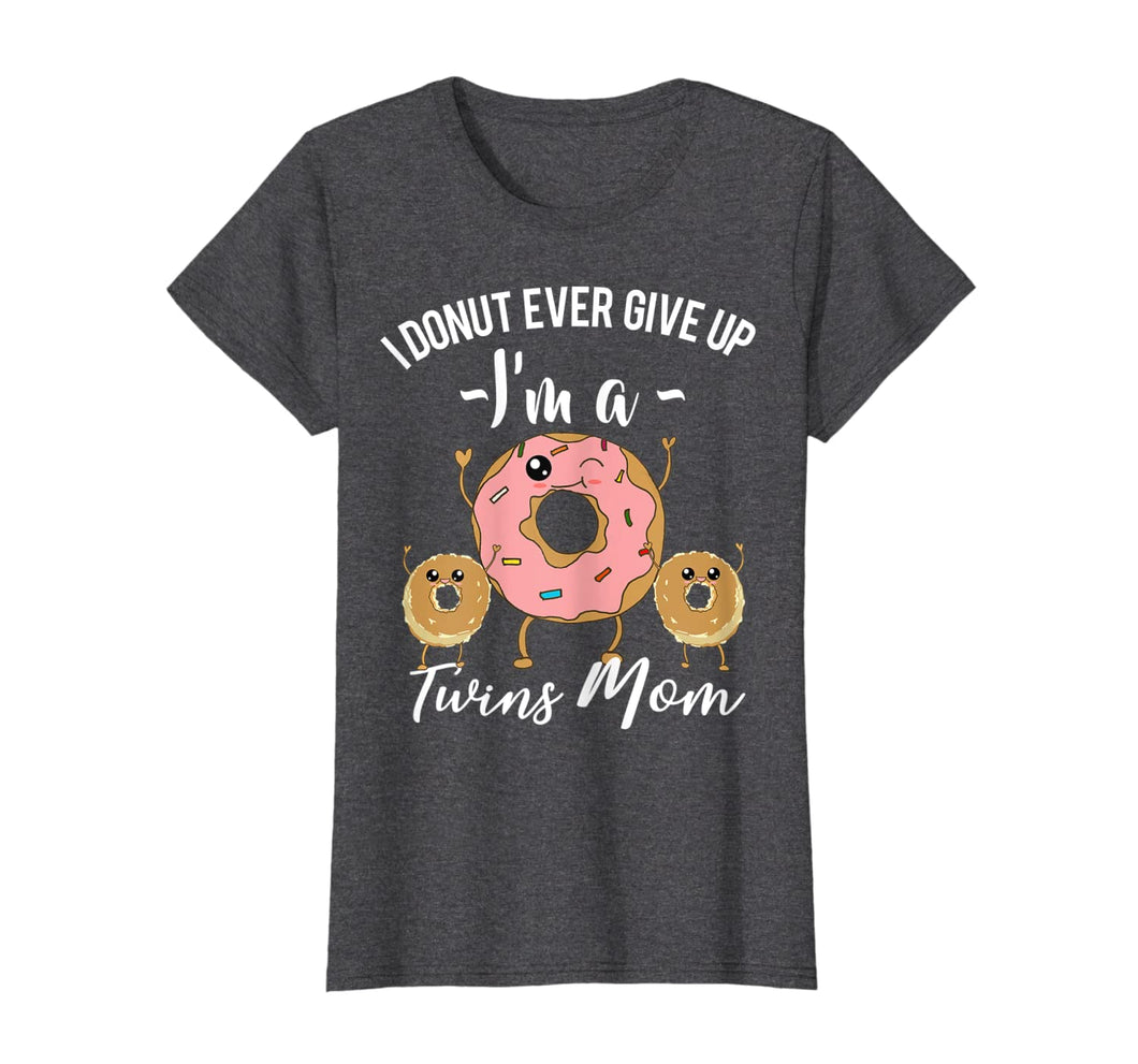 Womens Twins Mother Donut T-Shirt Cute Gift for Mom 2019 893893