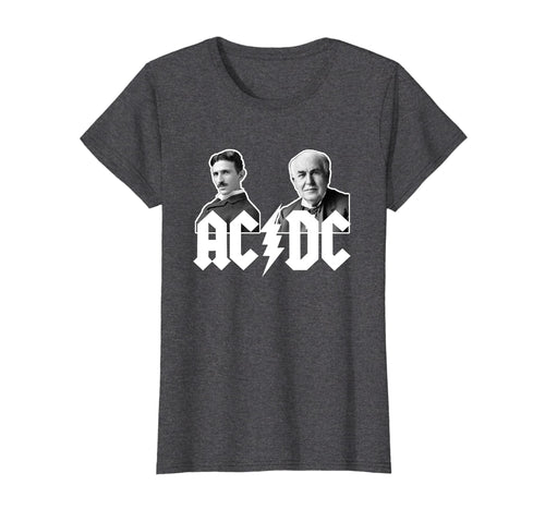 Funny shirts V-neck Tank top Hoodie sweatshirt usa uk au ca gifts for Alternating vs Direct Current: Nikola vs Edison T-Shirt 352947