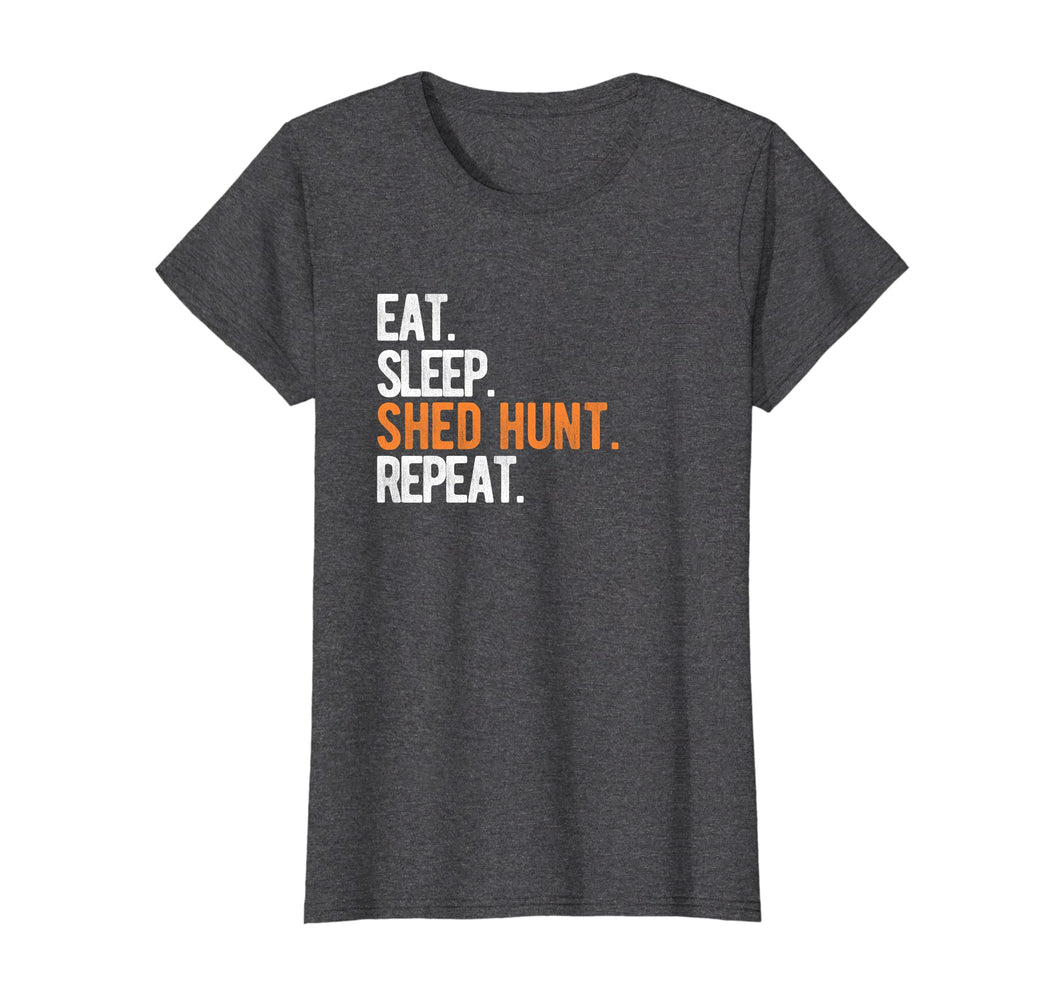Funny shirts V-neck Tank top Hoodie sweatshirt usa uk au ca gifts for Eat Sleep Shed Hunt & Repeat Funny Deer Antler T-Shirt 2207380