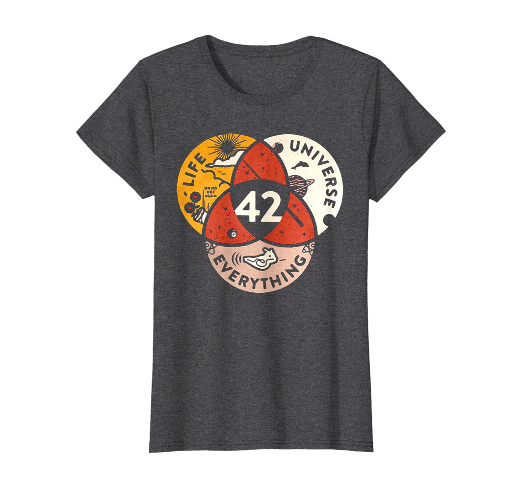 42 The Answer To Life The Universe And Everything T-Shirt