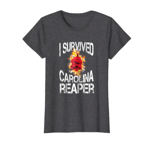 Funny shirts V-neck Tank top Hoodie sweatshirt usa uk au ca gifts for I Survived Carolina Reaper Shirt Hot Pepper Shirt Men 211821