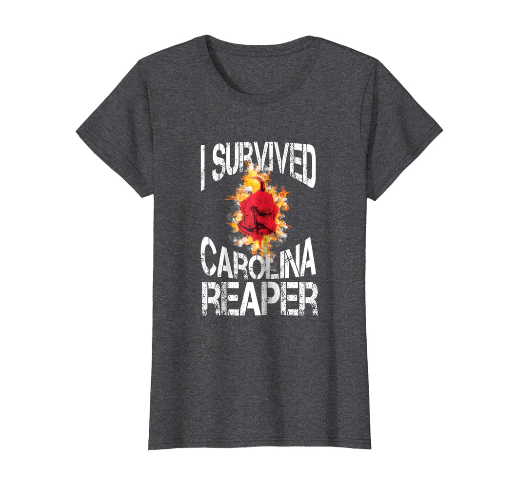 Funny shirts V-neck Tank top Hoodie sweatshirt usa uk au ca gifts for I Survived Carolina Reaper Shirt Hot Pepper Shirt Men 211821