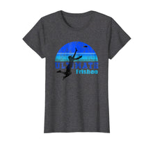 Load image into Gallery viewer, Funny shirts V-neck Tank top Hoodie sweatshirt usa uk au ca gifts for Ultimate Frisbee Shirt Sunset Blue Jumping Catch Distressed 2841022
