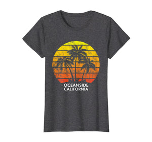 Funny shirts V-neck Tank top Hoodie sweatshirt usa uk au ca gifts for Oceanside California Vintage Summer Beach Vacation Tshirt 2584581