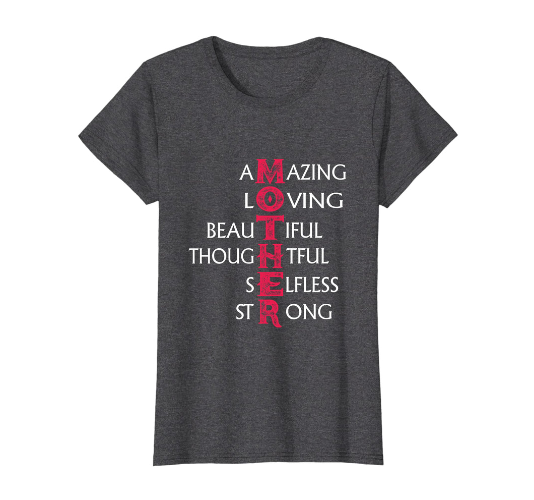 Womens Amazing Mothers Day T-Shirt Love Your Mom Mothers Day Gifts