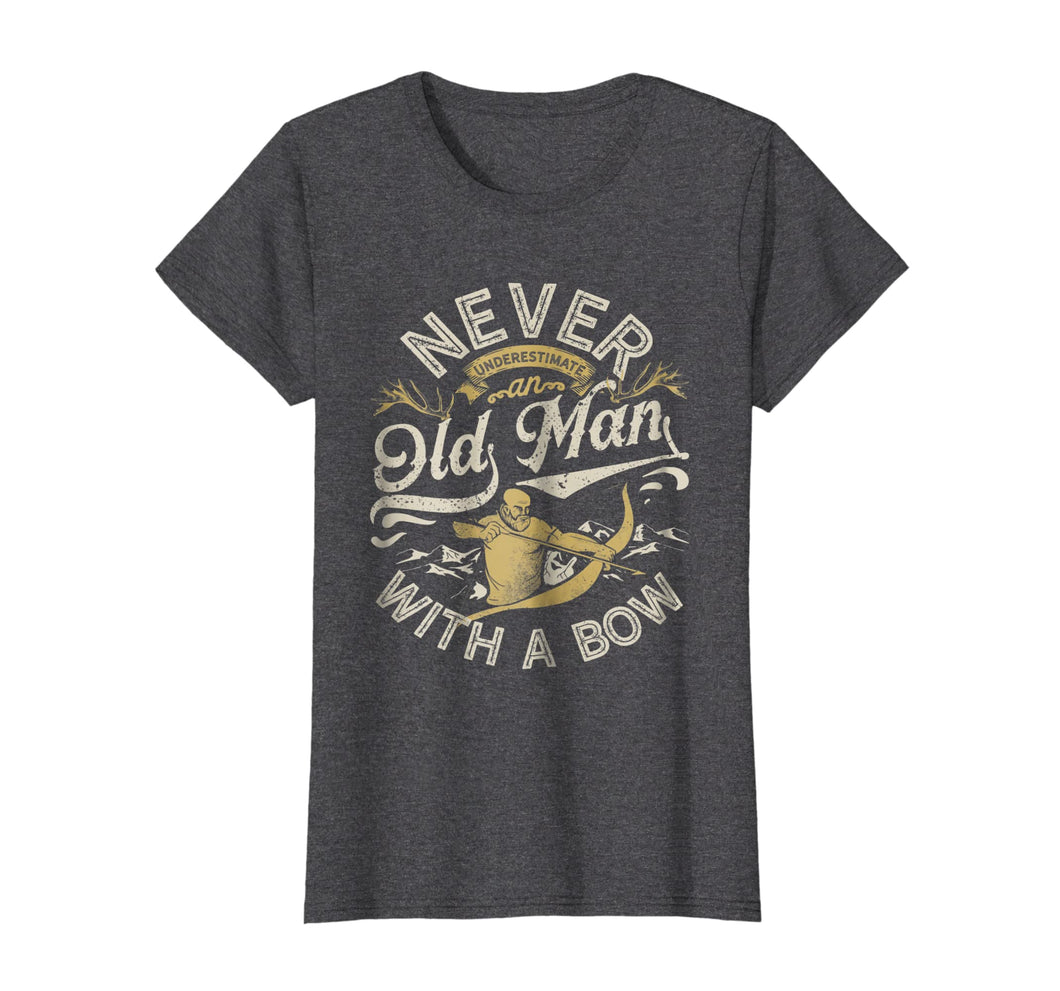 Funny shirts V-neck Tank top Hoodie sweatshirt usa uk au ca gifts for Old Man With A Bow T shirt Hunting Hunter Men Funny Gifts 3396957