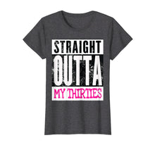Load image into Gallery viewer, Funny shirts V-neck Tank top Hoodie sweatshirt usa uk au ca gifts for Straight Outta My Thirties Funny Women&#39;s 40th Birthday Shirt 2266231
