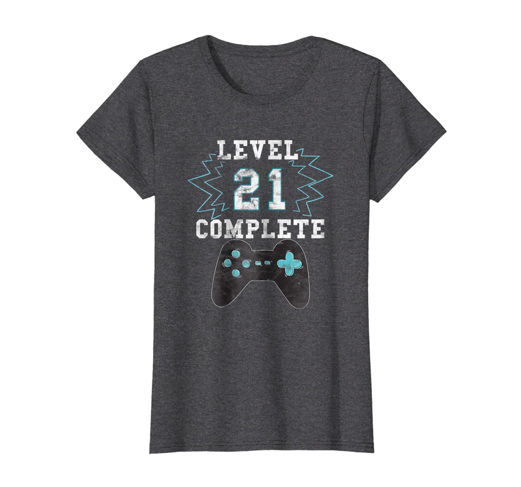 21st Birthday Video Game Humor Tee Funny Gamer Gifts T Shirt
