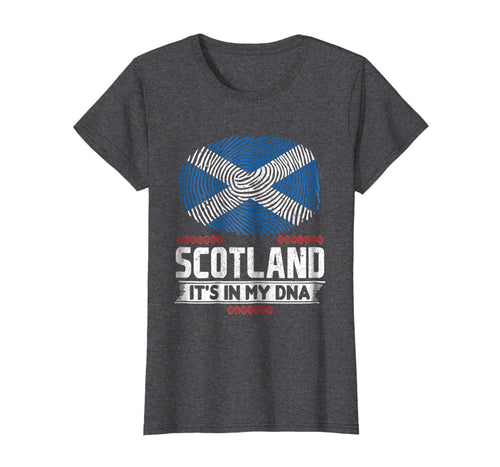 Funny shirts V-neck Tank top Hoodie sweatshirt usa uk au ca gifts for Scotland IT'S IN MY DNA Scottish Flag T-Shirt 706240