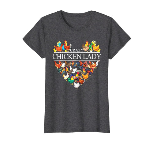 Funny shirts V-neck Tank top Hoodie sweatshirt usa uk au ca gifts for Crazy Chicken Lady T-shirt, Chicken Shirt 1599736