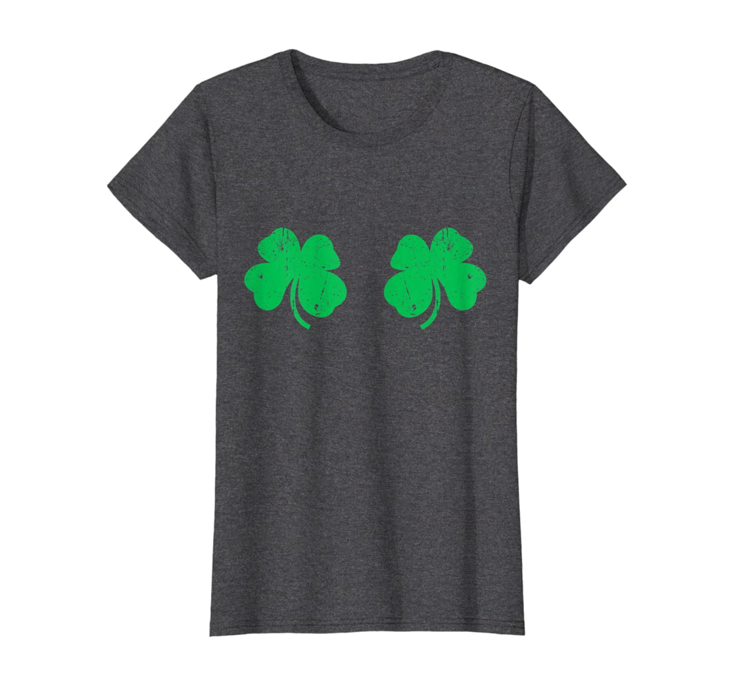 Shamrock Boobs T-Shirt Irish St Patricks Day Gift Shirt T-Shirt-98032