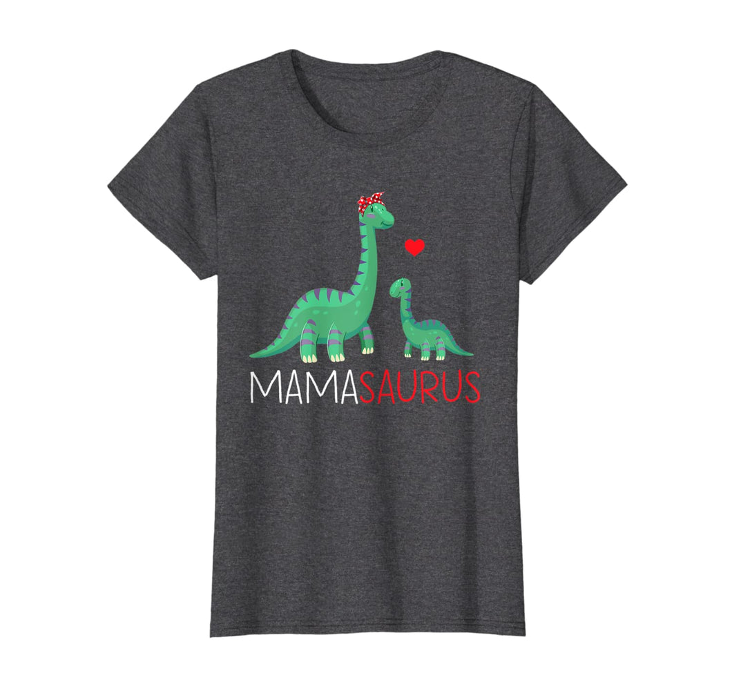 Mamasaurus T shirt T rex Mama Saurus Dinosaur Women Mom Gift-250755