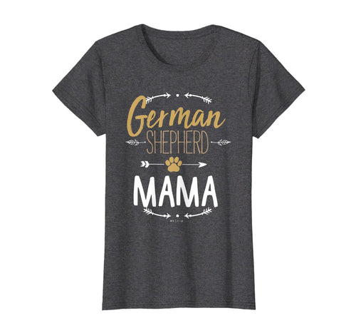 Womens German Shepherd Mama Shirt Arrows Dog Lover Gifts for Mom-214300