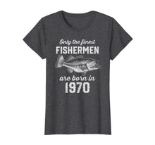 Load image into Gallery viewer, Gift for 50 Year Old: Fishing Fisherman 1970 50th Birthday T-Shirt-436139

