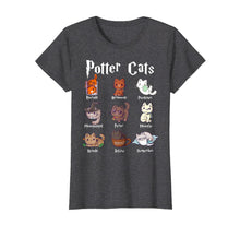 Load image into Gallery viewer, Potter Cats Cute Harry Pawter Kitten Pajama gift for Her T-Shirt-434251
