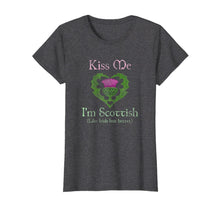 Load image into Gallery viewer, St. Patrick&#39;s Day Funny Scottish Kiss Me I&#39;m Scottish T-Shirt-285402
