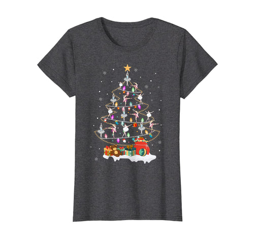 Ballet Dancer Christmas Tree Oufit Ballet Lover Gift T-Shirt-2616491
