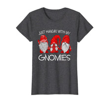 Load image into Gallery viewer, Funny shirts V-neck Tank top Hoodie sweatshirt usa uk au ca gifts for Three Gnomes In Red - Just Hangin' with my Gnomies Christmas T-Shirt 1085327
