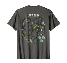 Load image into Gallery viewer, Play Cars on Daddys Back Gift T Shirt for Dad Massage Tee 68341
