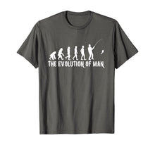 Load image into Gallery viewer, THE EVOLUTION OF FISHERMEN OR MEN FUNNY FISHING LOVER GIFT T-Shirt
