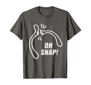 Thanksgiving Oh Snap Wishbone Funny Thanksgiving  T-Shirt