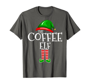 The Coffee Elf Group Matching Family Christmas Gifts T-Shirt