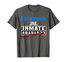 Load image into Gallery viewer, Funny shirts V-neck Tank top Hoodie sweatshirt usa uk au ca gifts for Facebook-Jail-Inmate-Repeat T-Shirt 418213
