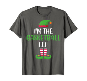 Funny shirts V-neck Tank top Hoodie sweatshirt usa uk au ca gifts for I'm The Basketball Elf Matching Family Christmas T-Shirt 764239